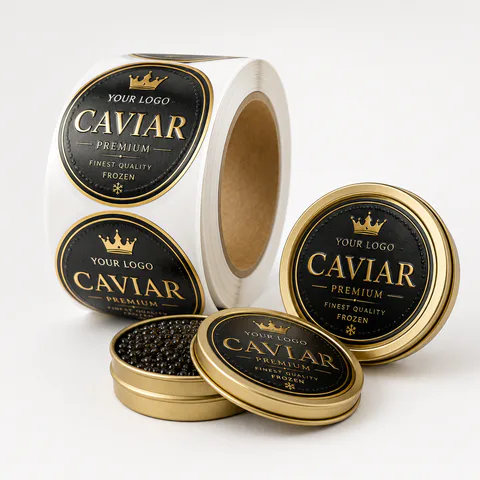 Premium Food Labels for custom packaging labels